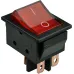 KCD2-6-201N R/B 30 А 220V Переключатель 1 кл. Красный с подсветкой