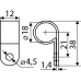 CHS 3/4R Скоба кабельная (100 шт.)