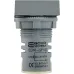 Квадратный цифровой измеритель напряжения ED16-22FVD 30-500В АС (белый)