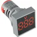 Квадратный цифровой измеритель напряжения ED16-22FVD 30-500В АС (красный)