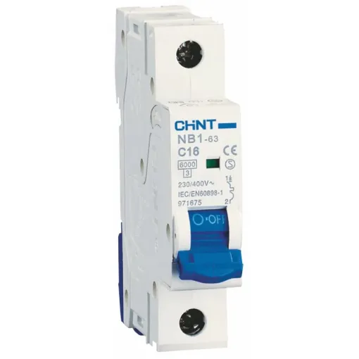 Авт. Выключатель NB1-63 1P B25 6kA DB
