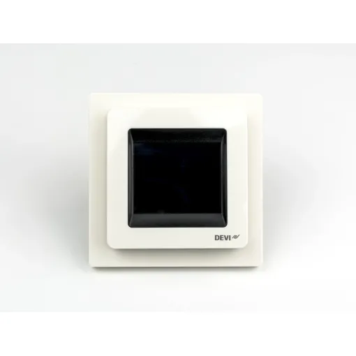Терморегуляторы, DEVIreg Touch, Белый RAL 9010, Температура підлога  C: 5 - 45, Температура кімната  C: 5 - 35  140F1064