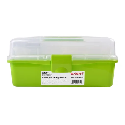 Ящик для инструментов, e.toolbox.14, 330х200х150мм E.NEXT