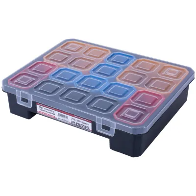 Органайзер пластиковий, e.toolbox.pro.15, 15 273х231х62мм (t011015)