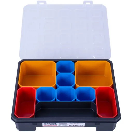Органайзер пластиковий, e.toolbox.pro.15, 15 273х231х62мм ENEXT Органайзер пластиковий, e.toolbox.pro.15, 15 273х231х62мм ENEXT