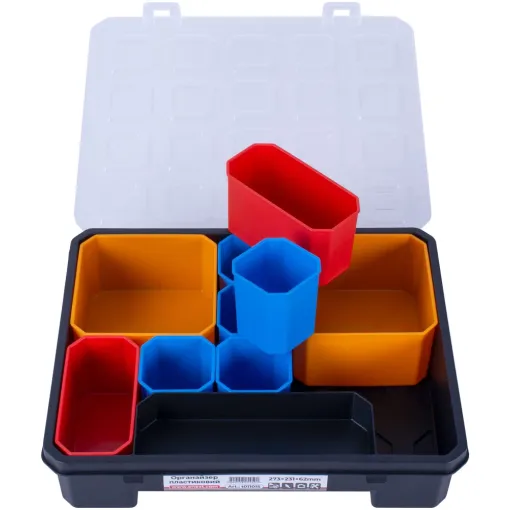 Органайзер пластиковий, e.toolbox.pro.15, 15 273х231х62мм ENEXT Органайзер пластиковий, e.toolbox.pro.15, 15 273х231х62мм ENEXT