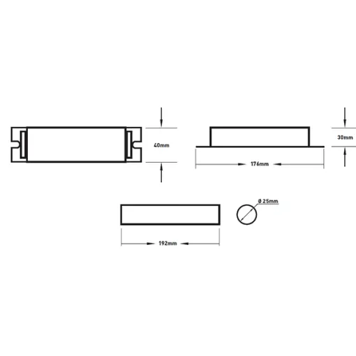 Блок аварийного питания e.emerg.kit.44.led.new, Led, 1,5 часа E.NEXT