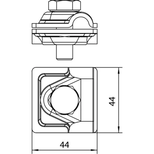 Быстрый соединитель Rd 8-10 VARIO алюм. E.NEXT