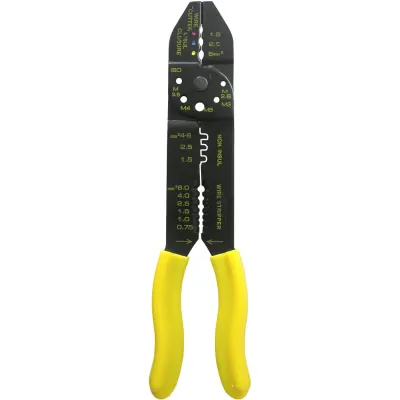 Інструмент e.tool.crimp.hs.313 для обтиску, різки, зачистки проводів (t002016)