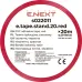 Ізолента e.tape.stand.20.red, червона (20м) ENEXT