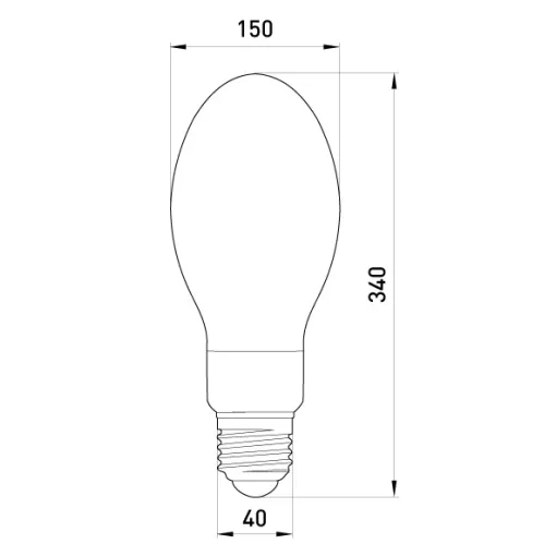Лампа ртутная высокого давления e.lamp.hpl.e40.700, Е40, 700 вт E.NEXT