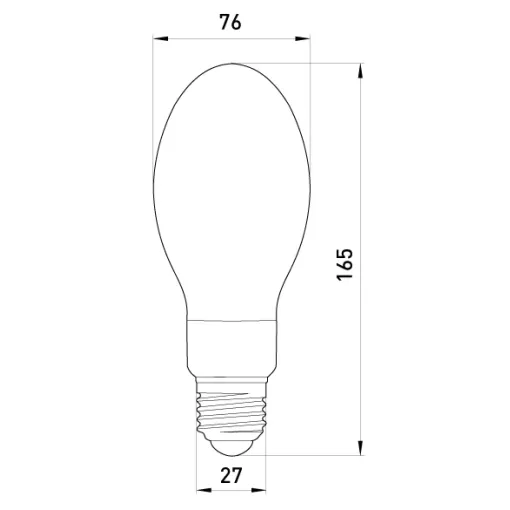 Лампа ртутно-вольфрамовая e.lamp.hwl.e27.160, Е27, 160 вт E.NEXT