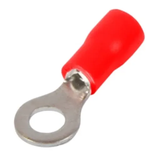 Ізольований наконечник e.terminal.stand.rv1.1,25.6.red 0.5-1.5 кв.мм, червоний ENEXT