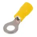 Ізольований наконечник e.terminal.stand.rv1.1,25.6.yellow 0.5-1.5 кв.мм, жовтий ENEXT