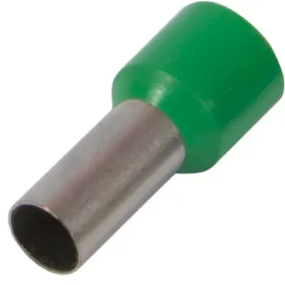 Ізольований наконечник втулковий e.terminal.stand.e10-12.green 10,0 кв.мм, зелений (s3036047)