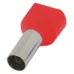Ізольований наконечник e.terminal.stand.te.2.1.red (TE1010 red) 2x1 кв.мм, червоний ENEXT