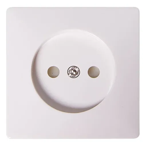 Панель e.lux.12211L.pn.white до розетки без з/к, біла ENEXT