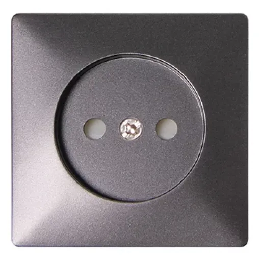 Панель e.lux.12211L.pn.anthracite до розетки без з/і, антрацит ENEXT