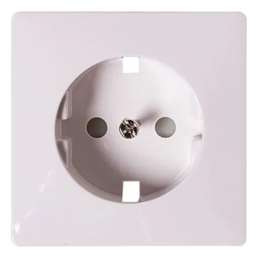 Панель e.lux.12311L.pn.white для розетки из из/к SHUKO, белая E.NEXT