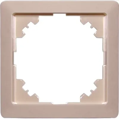 Рамка e.lux.10024L.1.fr.ivory 1-містна, Слоновая кость (ins0040046)