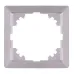 Рамка e.lux.10024L.1.fr.aluminium 1-містна, алюминий E.NEXT