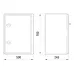 Корпус удароміцний з АБС-пластика e.plbox.500.700.245.blank, 500х700х245мм, IP65 ENEXT
