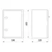 Корпус удароміцний з АБС-пластика e.plbox.500.600.220.blank, 500х600х220мм, IP65 ENEXT