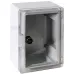Корпус ударопрочный с АБС-пластика e.plbox.210.280.130.tr, 210х280х130мм, IP65 с прозрачной дверью E.NEXT