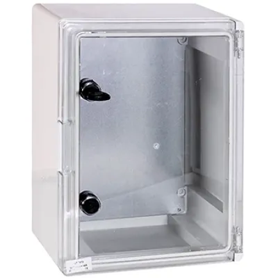 Корпус ударопрочный с АБС-пластика e.plbox.400.500.175.tr, 400х500х175мм, IP65 с прозрачной дверью (CP5014)