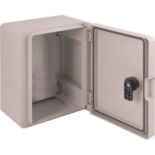 Корпус удароміцний з АБС-пластика e.plbox.180.240.130.blank, 180х240х130мм, IP65 ENEXT Корпус удароміцний з АБС-пластика e.plbox.180.240.130.blank, 180х240х130мм, IP65 ENEXT