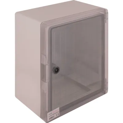 Корпус ударопрочный с АБС-пластика e.plbox.300.350.165.tr, 300х350х165мм, IP65 с прозрачной дверью (CP5031)