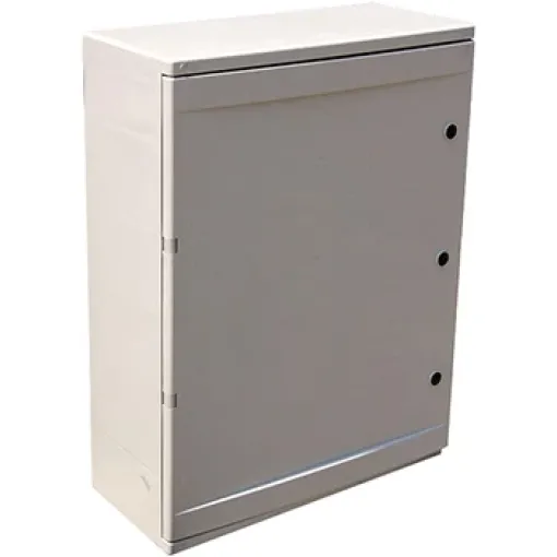 Корпус удароміцний з АБС-пластика e.plbox.500.700.245.88m.blank, 500х700х245мм, IP65 з панеллю під 88 модулів ENEXT