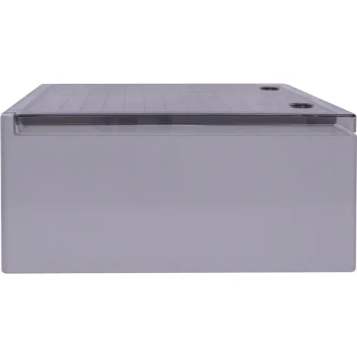 Корпус ударопрочный с АБС-пластика e.plbox.400.500.175.3f.6m.tr, 400х500х185мм, IP65 с прозрачной дверью, панелью под 3 - фазный счётчик і 6 модулей E.NEXT Корпус ударопрочный с АБС-пластика e.plbox.400.500.175.3f.6m.tr, 400х500х185мм, IP65 с прозрачной дверью, панелью под 3 - фазный счётчик і 6 модулей E.NEXT