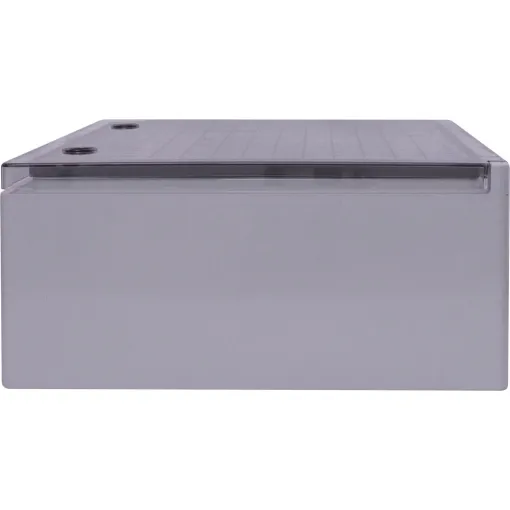 Корпус ударопрочный с АБС-пластика e.plbox.400.500.175.3f.6m.tr, 400х500х185мм, IP65 с прозрачной дверью, панелью под 3 - фазный счётчик і 6 модулей E.NEXT Корпус ударопрочный с АБС-пластика e.plbox.400.500.175.3f.6m.tr, 400х500х185мм, IP65 с прозрачной дверью, панелью под 3 - фазный счётчик і 6 модулей E.NEXT