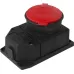 Силова розетка стаціонарна з захисною кришкою каучукова e.socket.rubber.315.25, 4п., 25А ENEXT