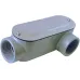 З`єднувач ревізійний Г-подібний e.industrial.pipe.db.revise.elbow.1/2 для труб 1/2 ENEXT