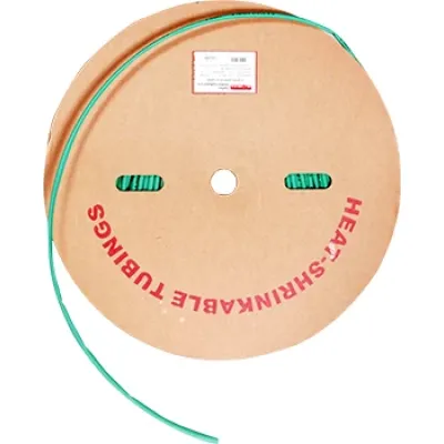 Трубка термоусаджувальна e.termo.stand.roll.2.1.green, 2/1, 200м, зелена (s059002)