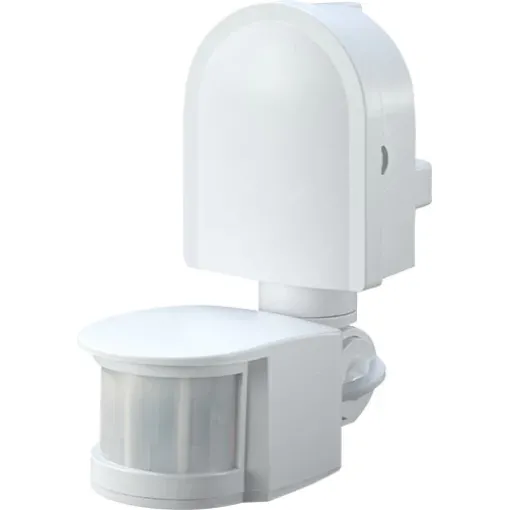 Датчик руху інфрачервоний e.sensor.pir.10F.white(білий), 180 , IP44 ENEXT