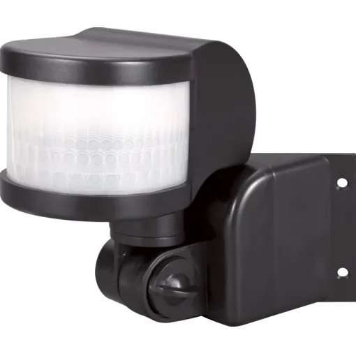 Датчик руху інфрачервоний e.sensor.pir.13.black(чорний) 270 , IP44 E.NEXT