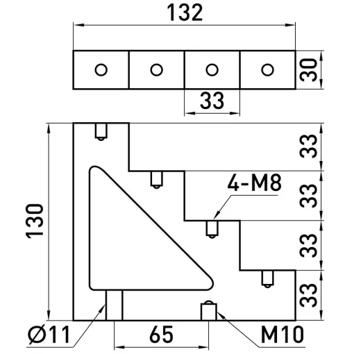 Ізолятор ступінчатий e.step.ct4-30 450A ENEXT