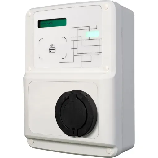 Станция для заряда электромобилей WBMC-SMART TRI T2S32 22кВт 400В 32A Type2 кабель E.NEXT