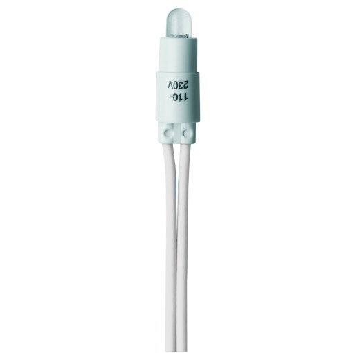 Светодиодная сигнализация 230V ac  цвет - белый