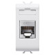 RJ45 розетка Category 6  1 модуль цвет - белый Серия Chorus GW10424
