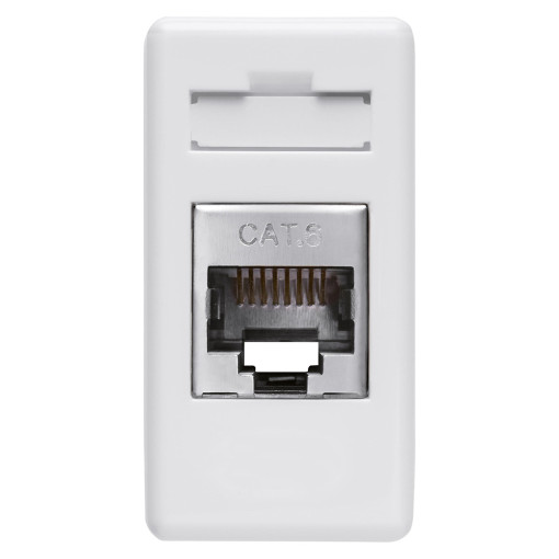 RJ45 роз'єм Вита пара Category 6  Інструмент 1 модуль серія - System колір - White