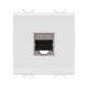 RJ45 розетка Category 5e 2 модулі колір - Білий Серія Chorus GW10436 RJ45 розетка Category 5e 2 модулі колір - Білий Серія Chorus GW10436