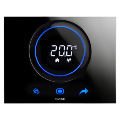 Термостат настінний THERMO ICE WI-FI чорний Серія Chorus GW16970CN