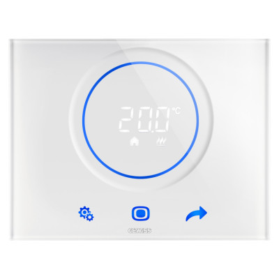 Термостат настінний THERMO ICE WI-FI колір - Білий Серія Chorus GW16970CB