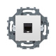RJ45 розетка Вита пара Category 6  Інструмент 2 модулі колір - Білий Серія Dahlia GW35273W