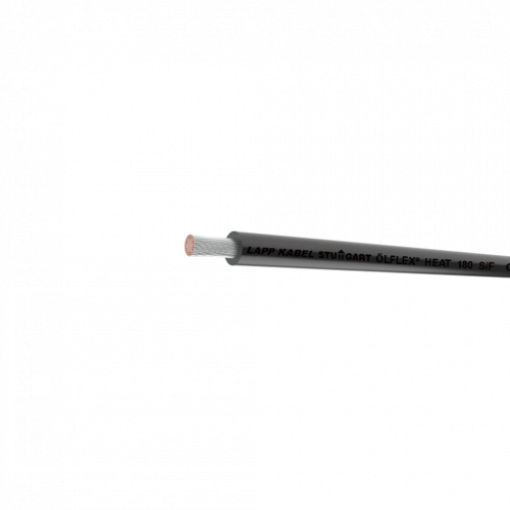Термостійкий кабель1X1,0мм² ÖLFLEX HEAT 180 SiF BK