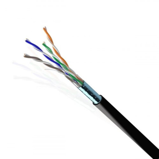 Кабель вита пара Cat 5e F/UTP 4x2x24AWG PE ЗЗКМ